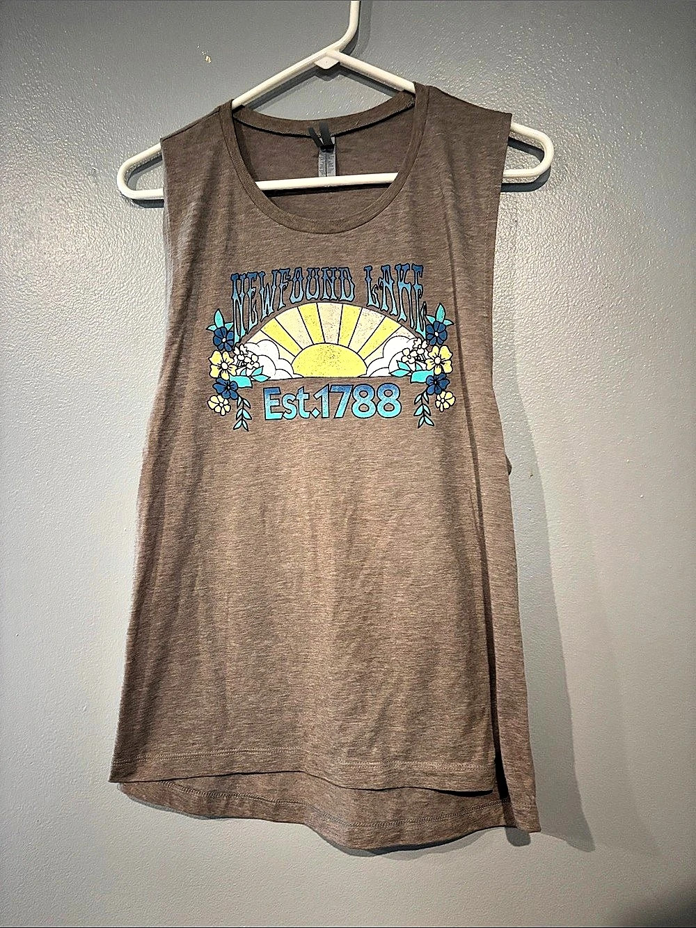 Gray Muscle Tee